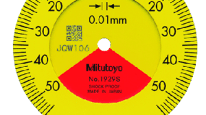 Mitutoyo Dial Gauge Reading Face 0-50mm