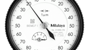 Mitutoyo Plunger Dial Gauge Jeweled Bearing, 0-100-0 Dial Reading