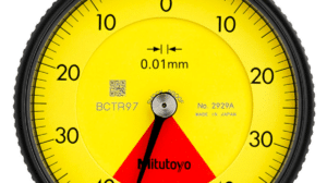 Mitutoyo Plunger Dial Gauge with Back Lug, Short Stem