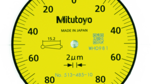 Mitutoyo Dial Test Indicator Face (Metric)