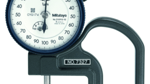 Mitutoyo Dial Indicator Thickness Gauge, Lens Thickness (Inch)